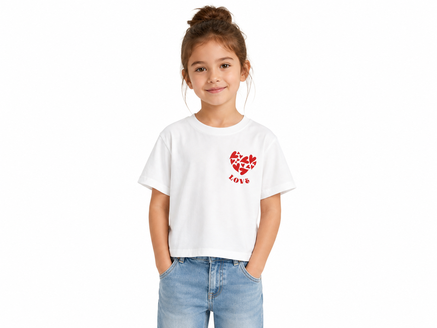 T-shirt Coeur