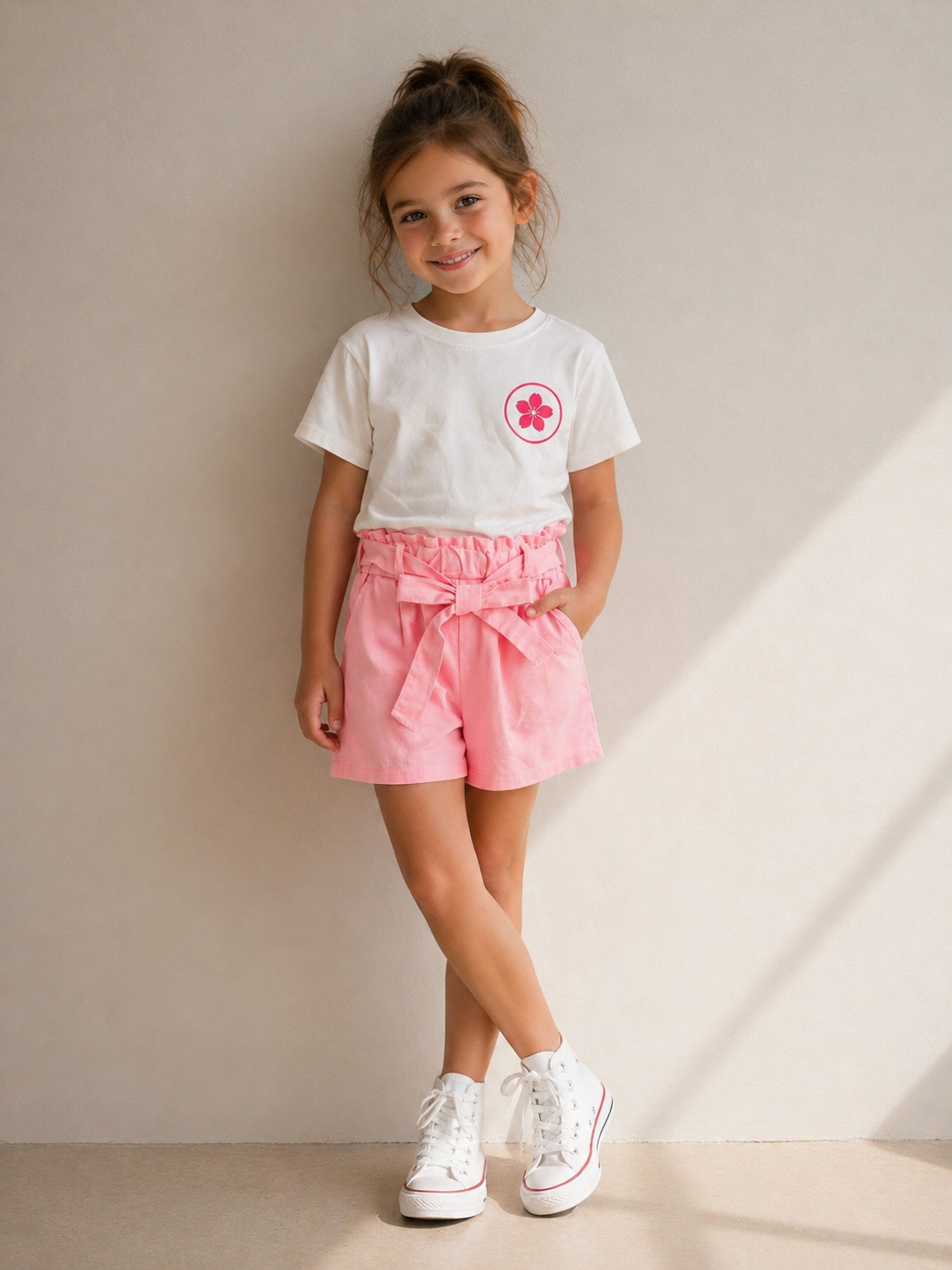 Short avec ceinture