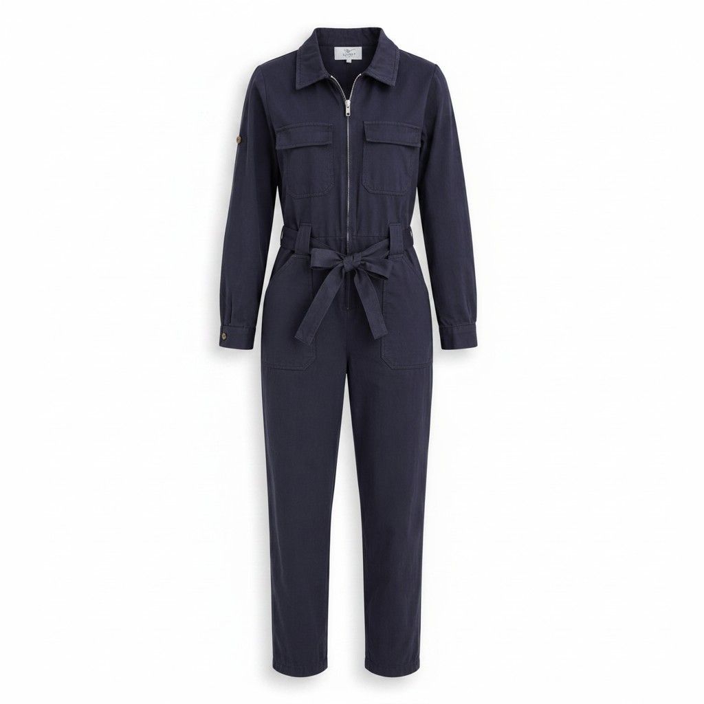 Combinaison Pantalon bleu marine
