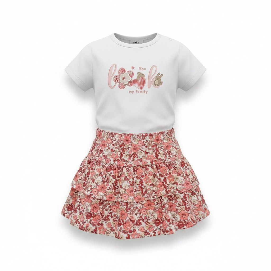 Ensemble jupe short + t-shirt