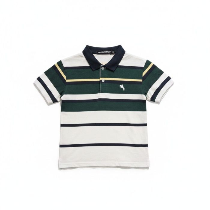 Polo à rayures