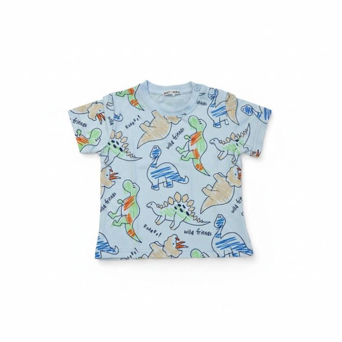T-shirt dinosaures beige