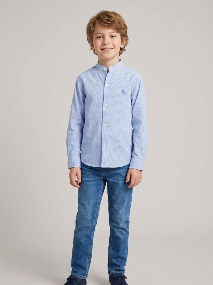 Chemise à carreaux