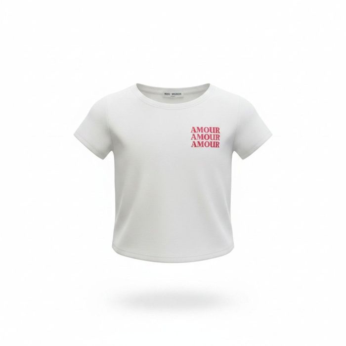T-shirt blanc AMOUR