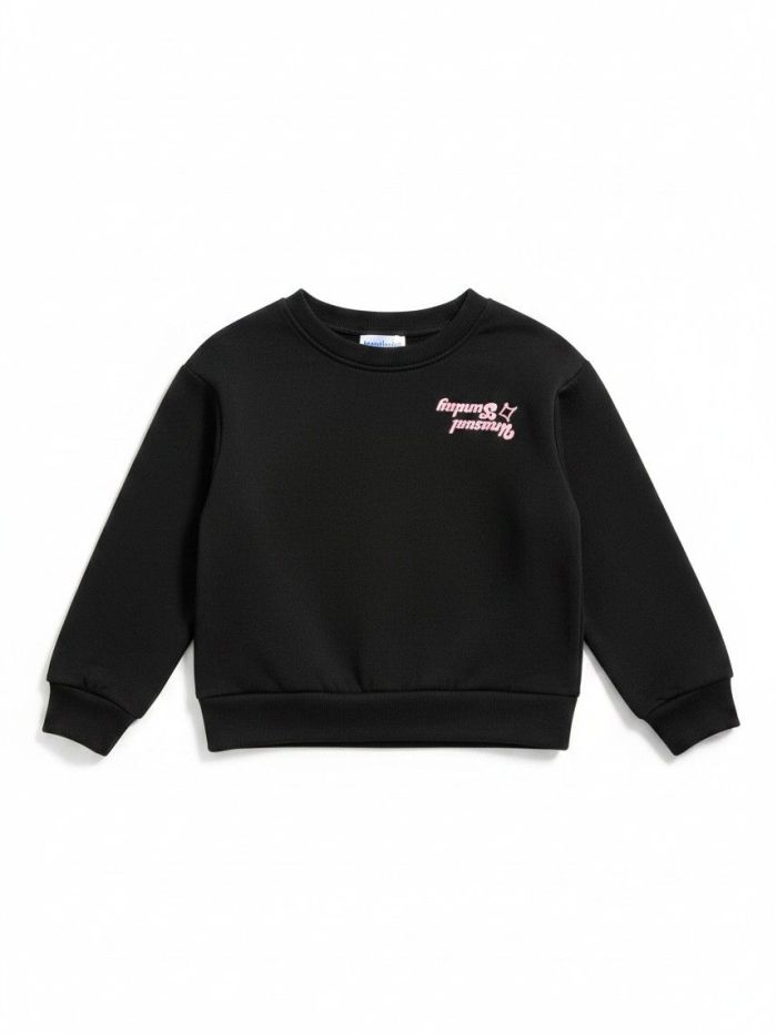 Sweat imprimé dans le dos
