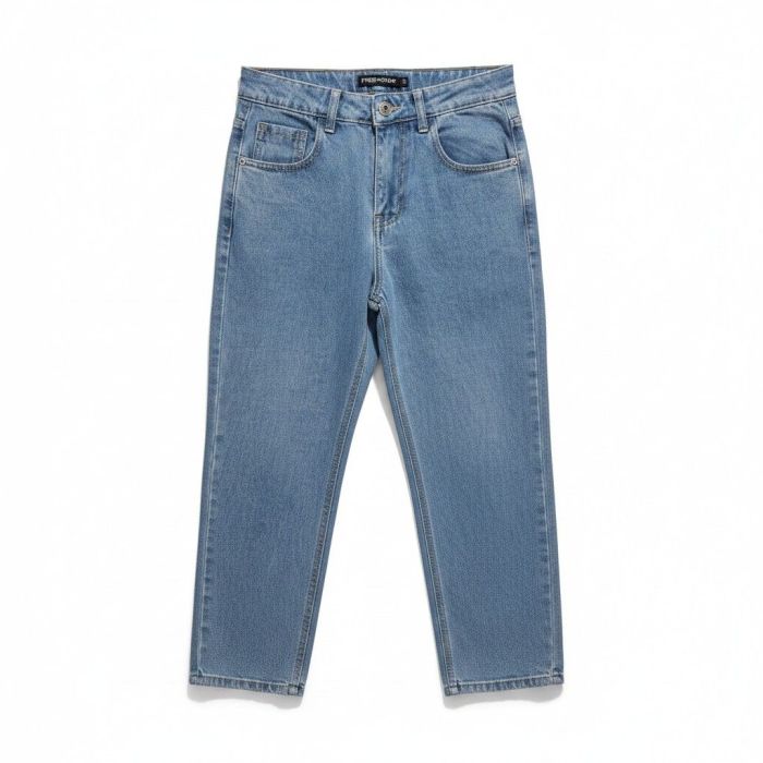 Jeans large bleu clair