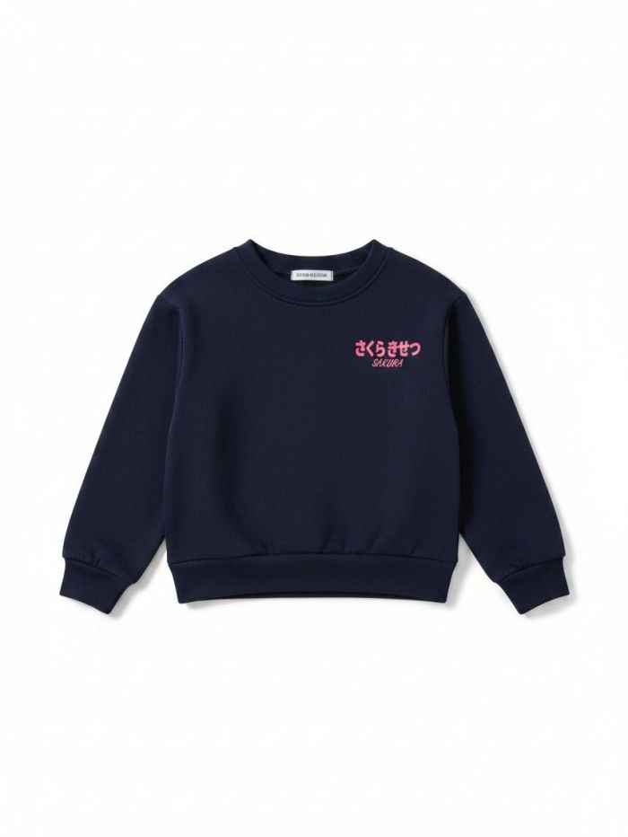 Sweat imprimé dans le dos