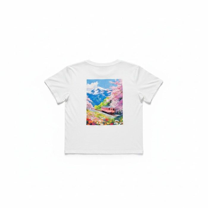 T-shirt fleur